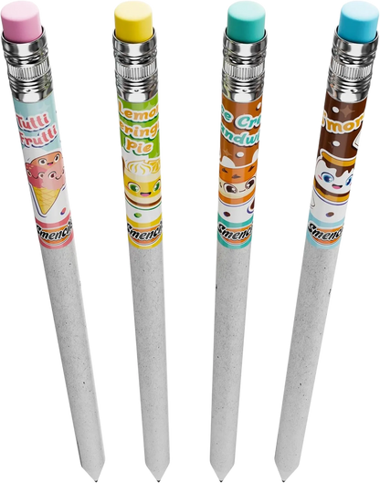 Dessert Shop Smencils - 4 Pack