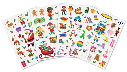 Holiday Sticker Magic