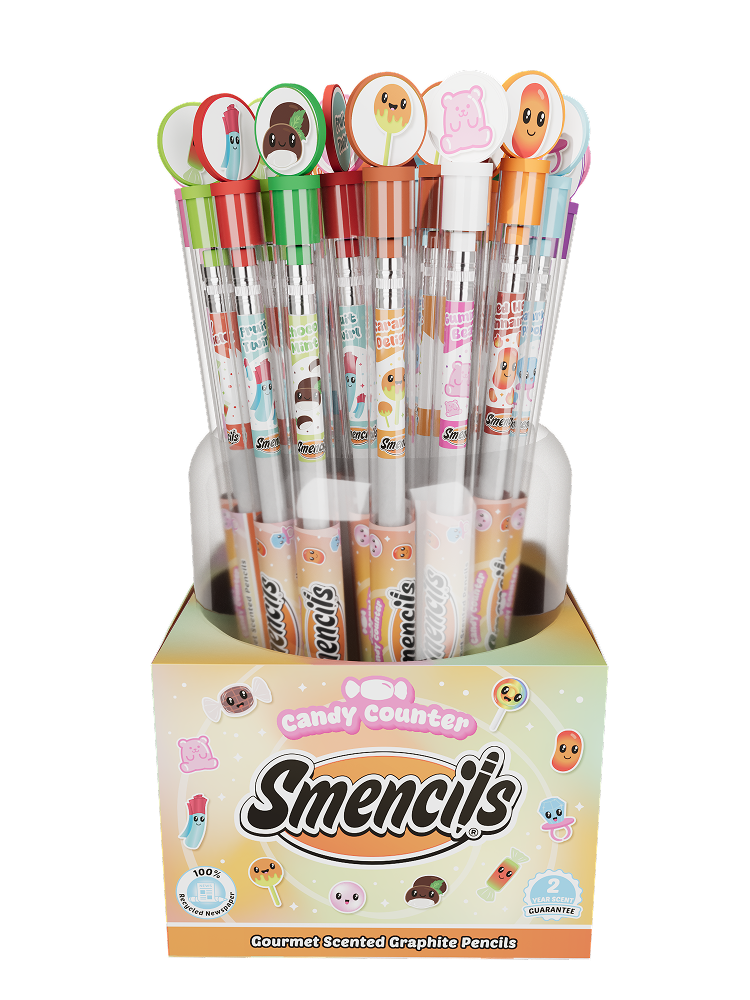 Candy Counter Smencils - 50 Pack