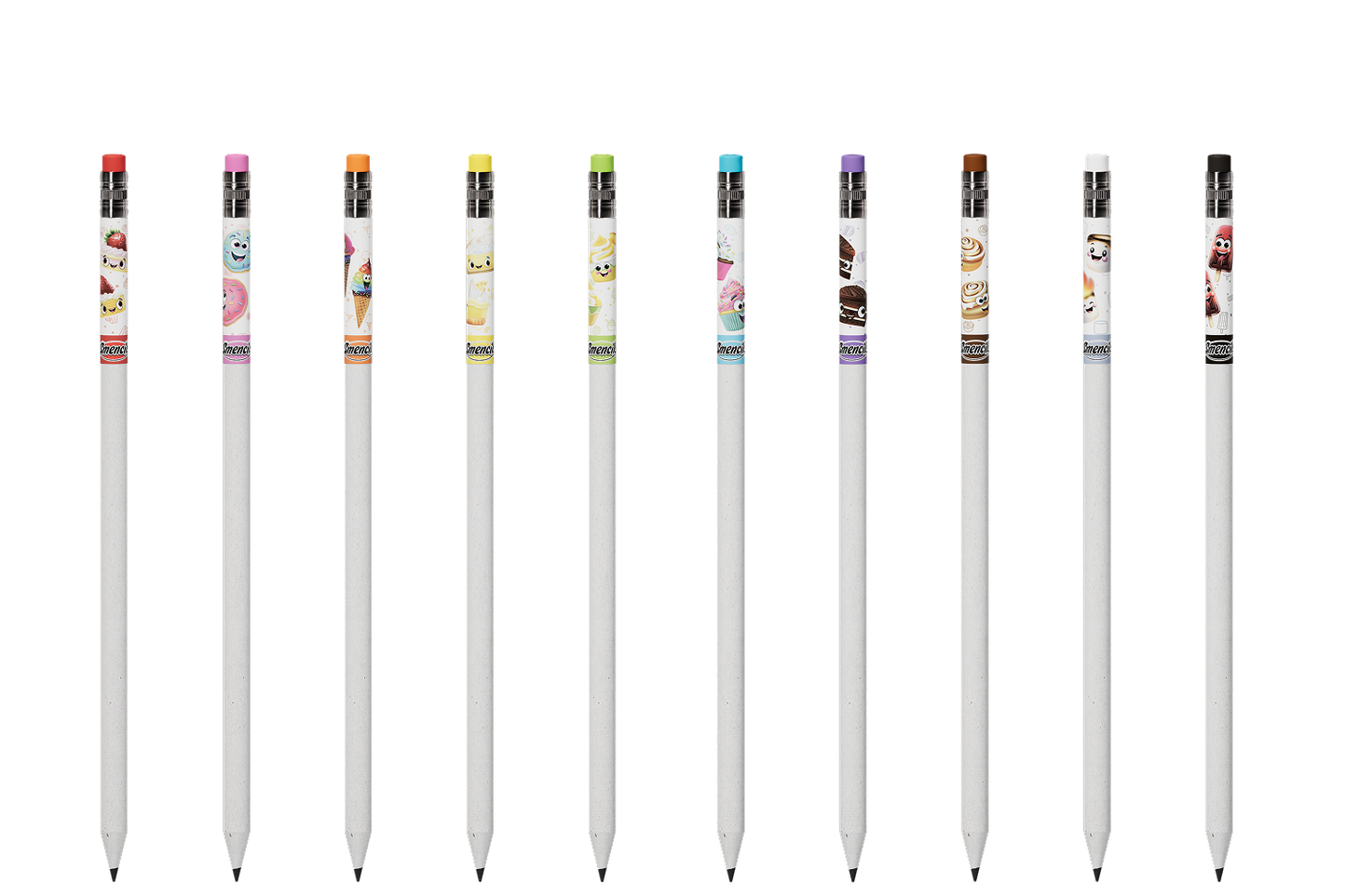 Dessert Shop Smencils - 50 Pack