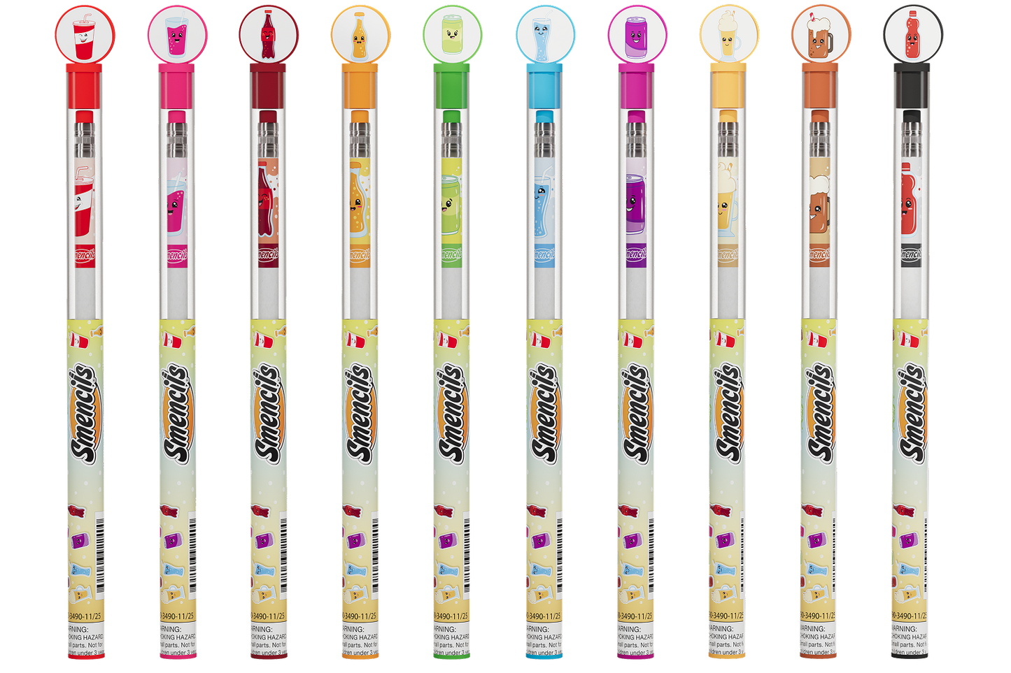Soda Pop Shop Smencils - 50 Pack