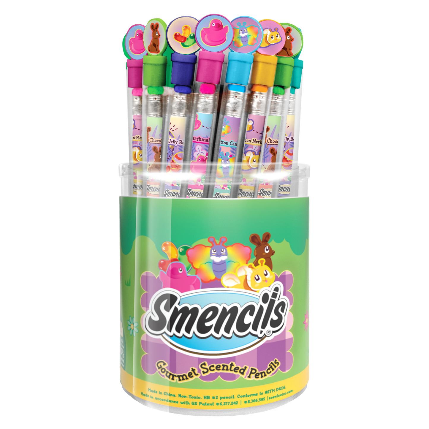 Spring Smencils - 50 Count