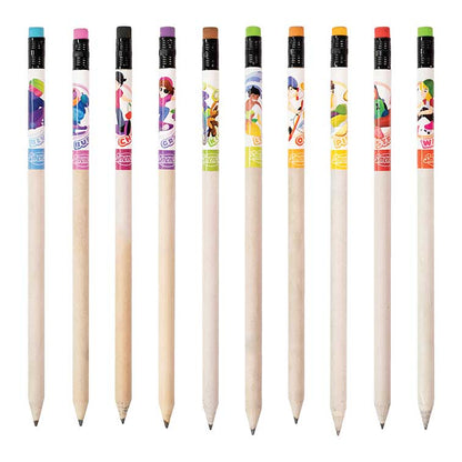 Pineapple, Lemon Lime, Grape, Bubble Gum, Strawberry, Blueberry , Tangerine, Kiwi ,Cherry and Watermelon scented X-Treme Sports Smencils out of tubes Fanned out